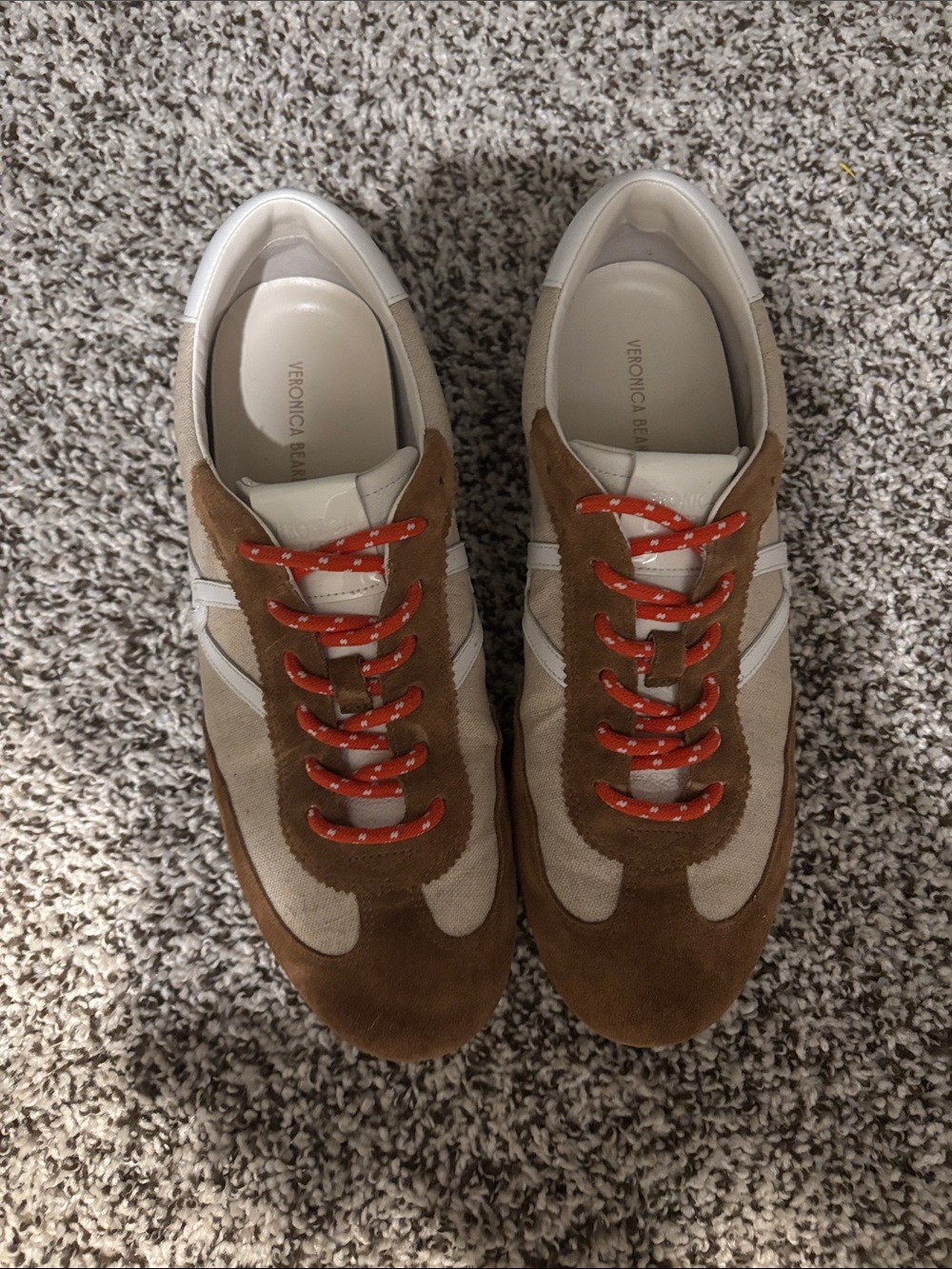 Veronica Beard Women 10 Riviera Sneakers Suede